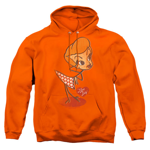 I Love Lucy Vintage Doll Pullover Hoodie