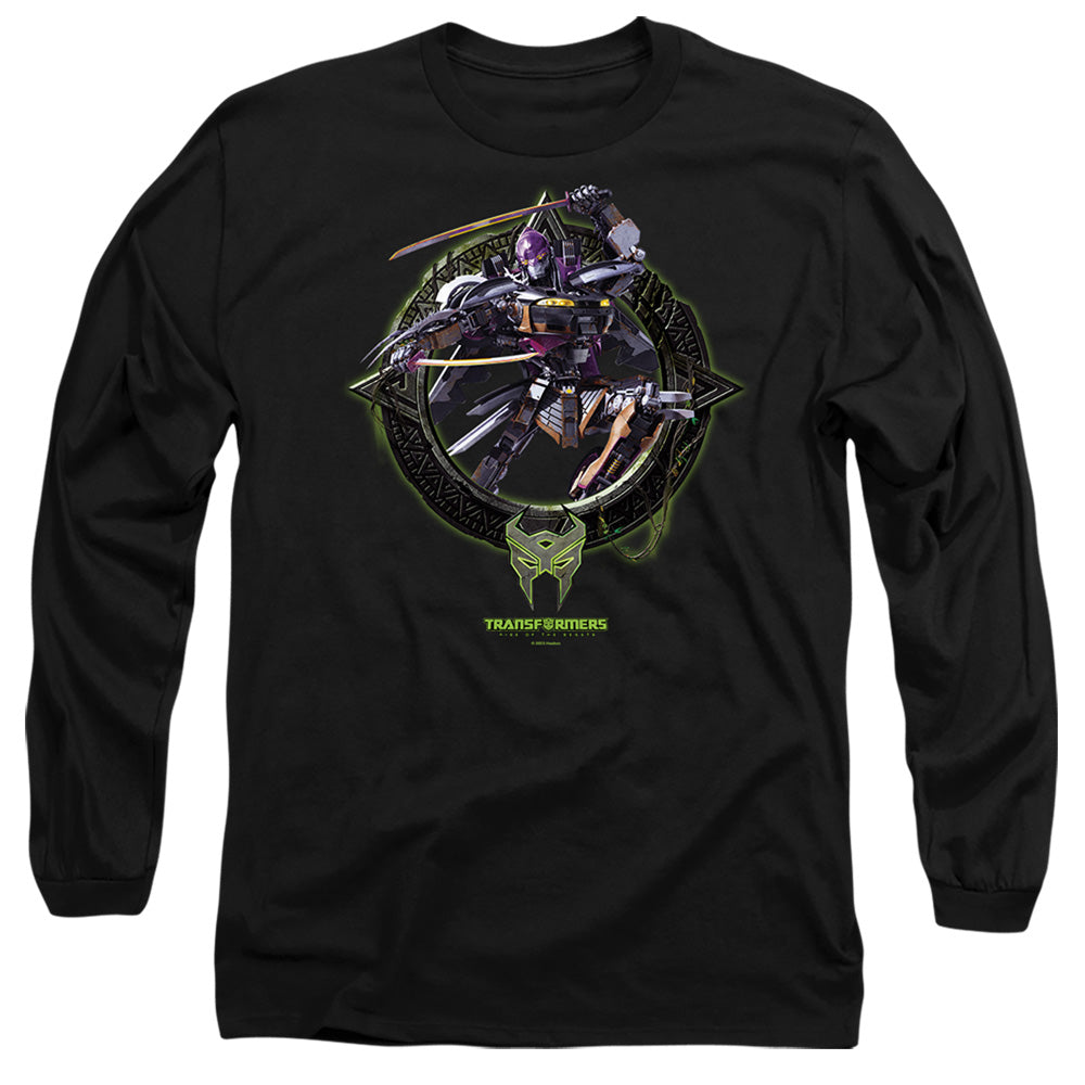 Transformers Nightbird Circle Frame Long Sleeve T-Shirt
