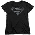 Superman Barbed Wire Womens T-Shirt