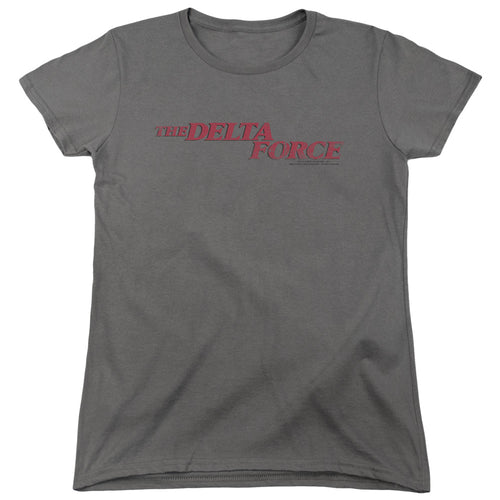 The Delta Force Distressed Logo Womens T-Shirt