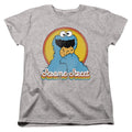 Sesame Street Cookie Monster Layers Womens T-Shirt