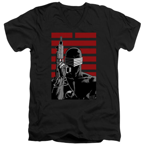 G.I. Joe Snake Eyes Ninja V-Neck T-Shirt