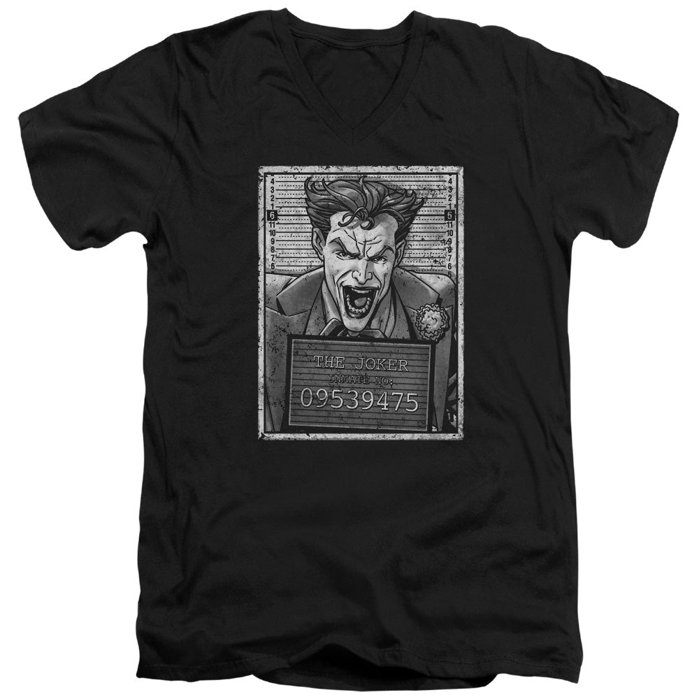 Batman Joker Inmate V-Neck T-Shirt