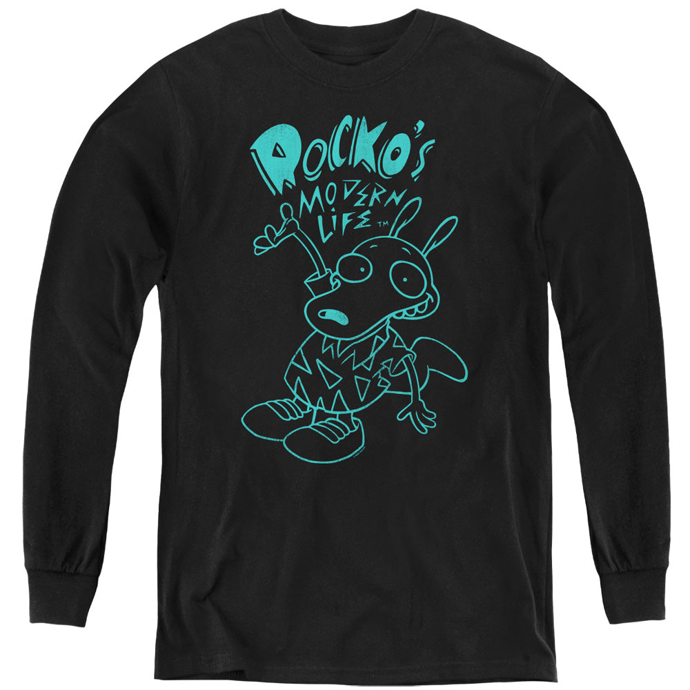 Rocko's Modern Life Neon Youth Long Sleeve T-Shirt
