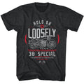 Hold On Loosely 38 Special t-shirt in black heather