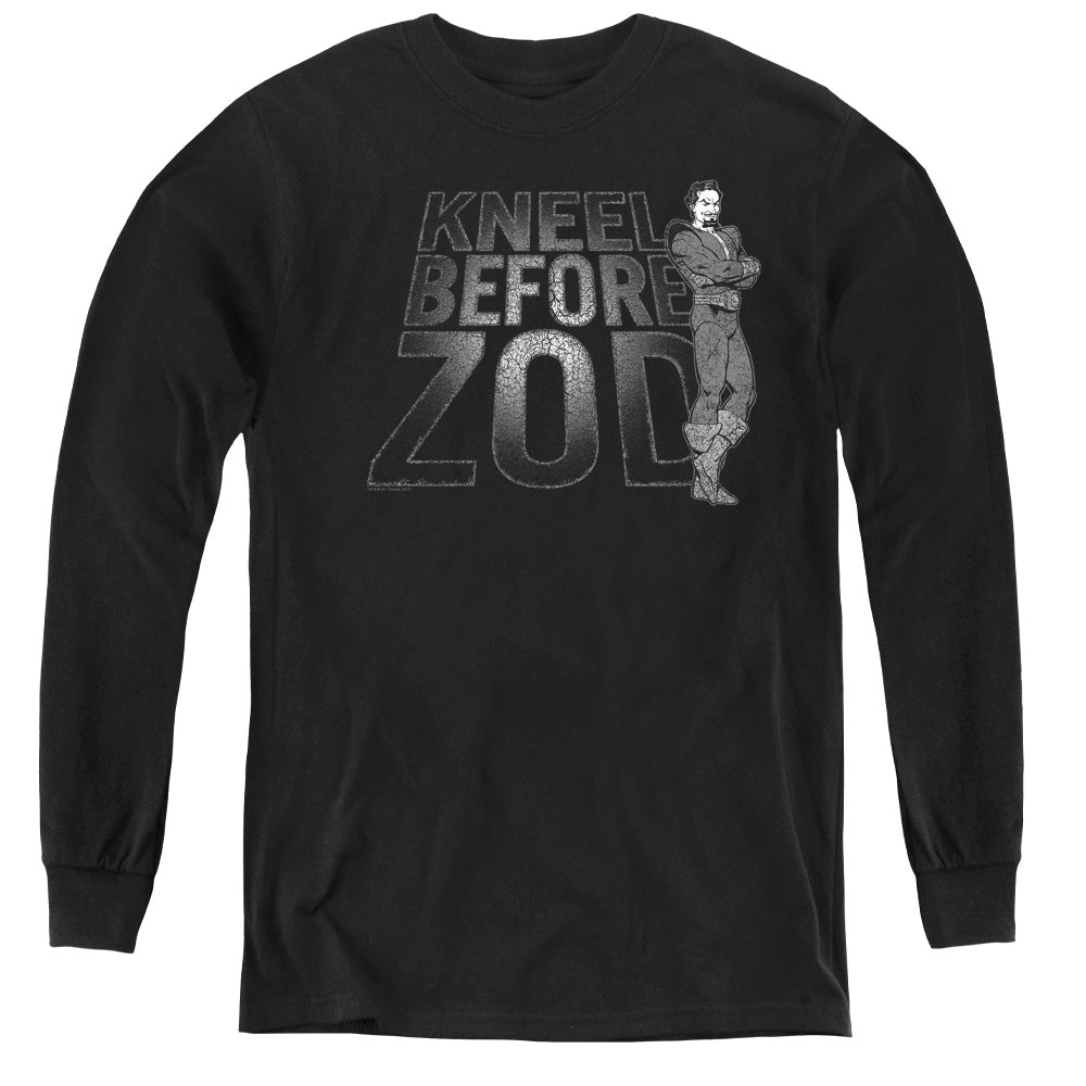DC Comics Kneel Zod Youth Long Sleeve T-Shirt