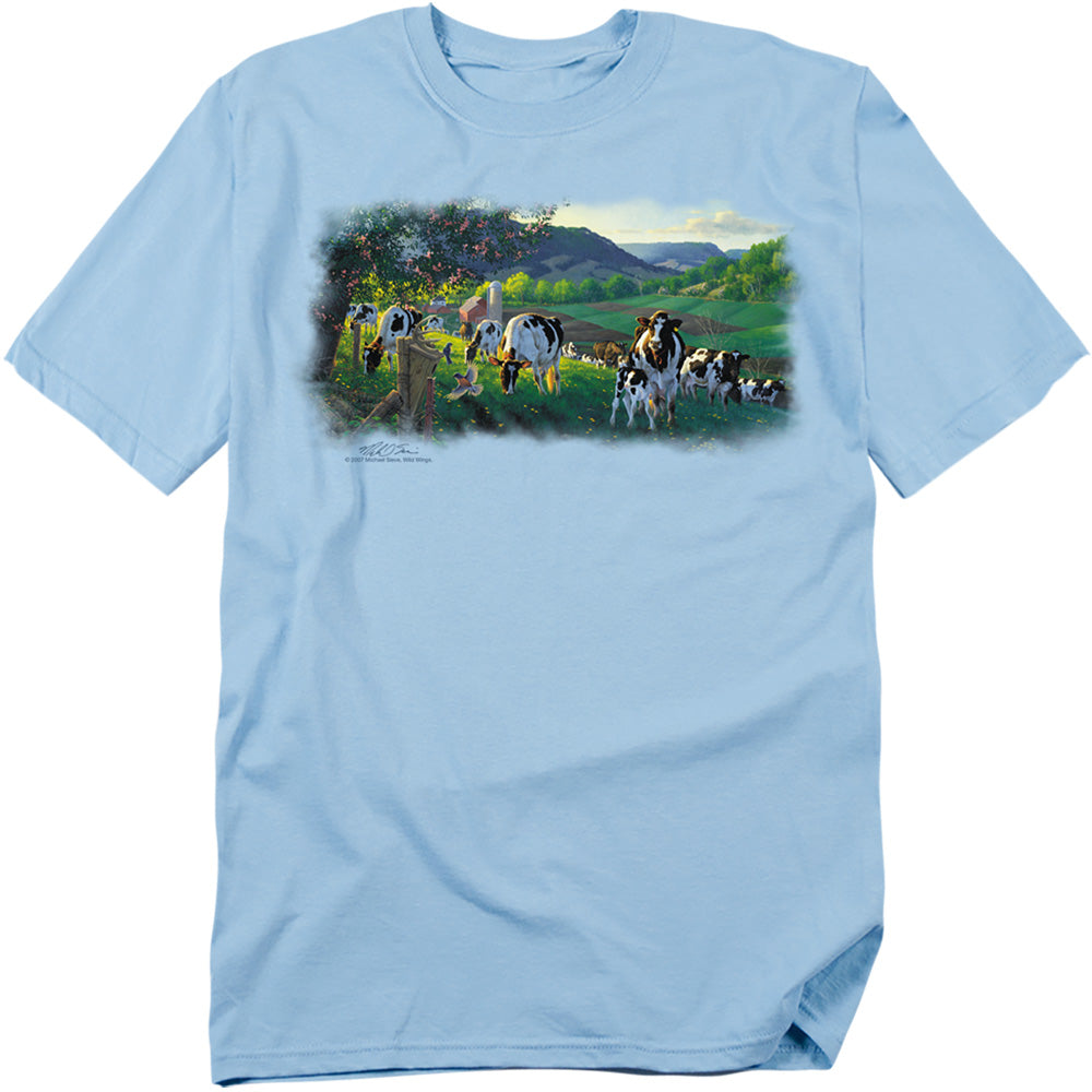 Wild Wings Dairy Cows in the Pasture T-Shirt