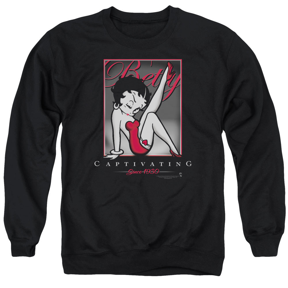 Betty Boop Captivating Crewneck Sweatshirt