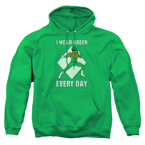 Mighty Morphin Power Rangers Always Green Pullover Hoodie