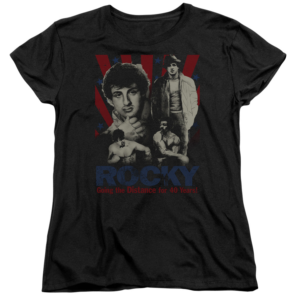 Rocky Going the Distance Womens T-Shirt