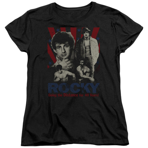 Rocky Going the Distance Womens T-Shirt