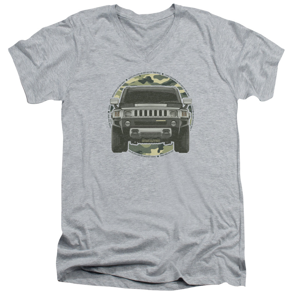 Hummer Lead Or Follow V-Neck T-Shirt