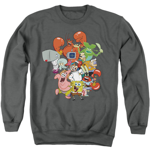 Spongebob Squarepants The Whole Gang Crewneck Sweatshirt