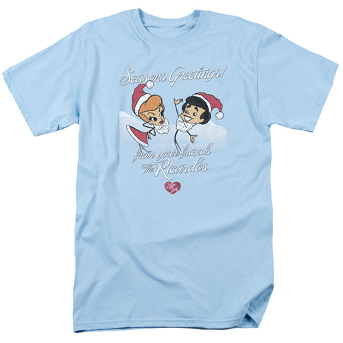 I Love Lucy Animated Christmas T-Shirt