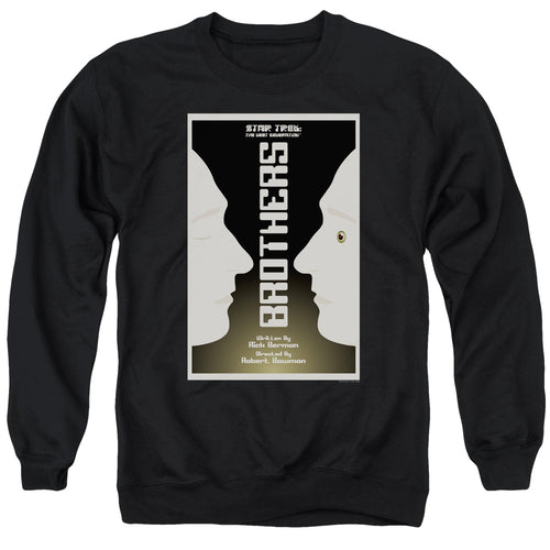Star Trek Brothers Black Crewneck Sweatshirt