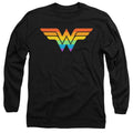 DC Comics Wonder Woman Rainbow Long Sleeve T-Shirt