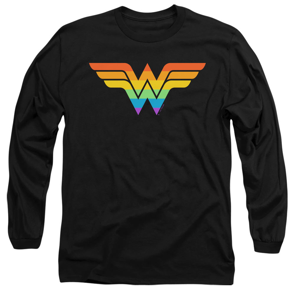 DC Comics Wonder Woman Rainbow Long Sleeve T-Shirt