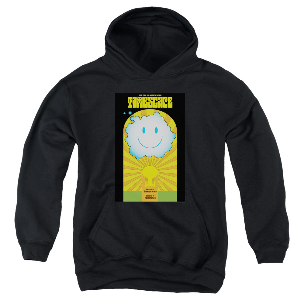 Star Trek Timescape Black Youth Hoodie