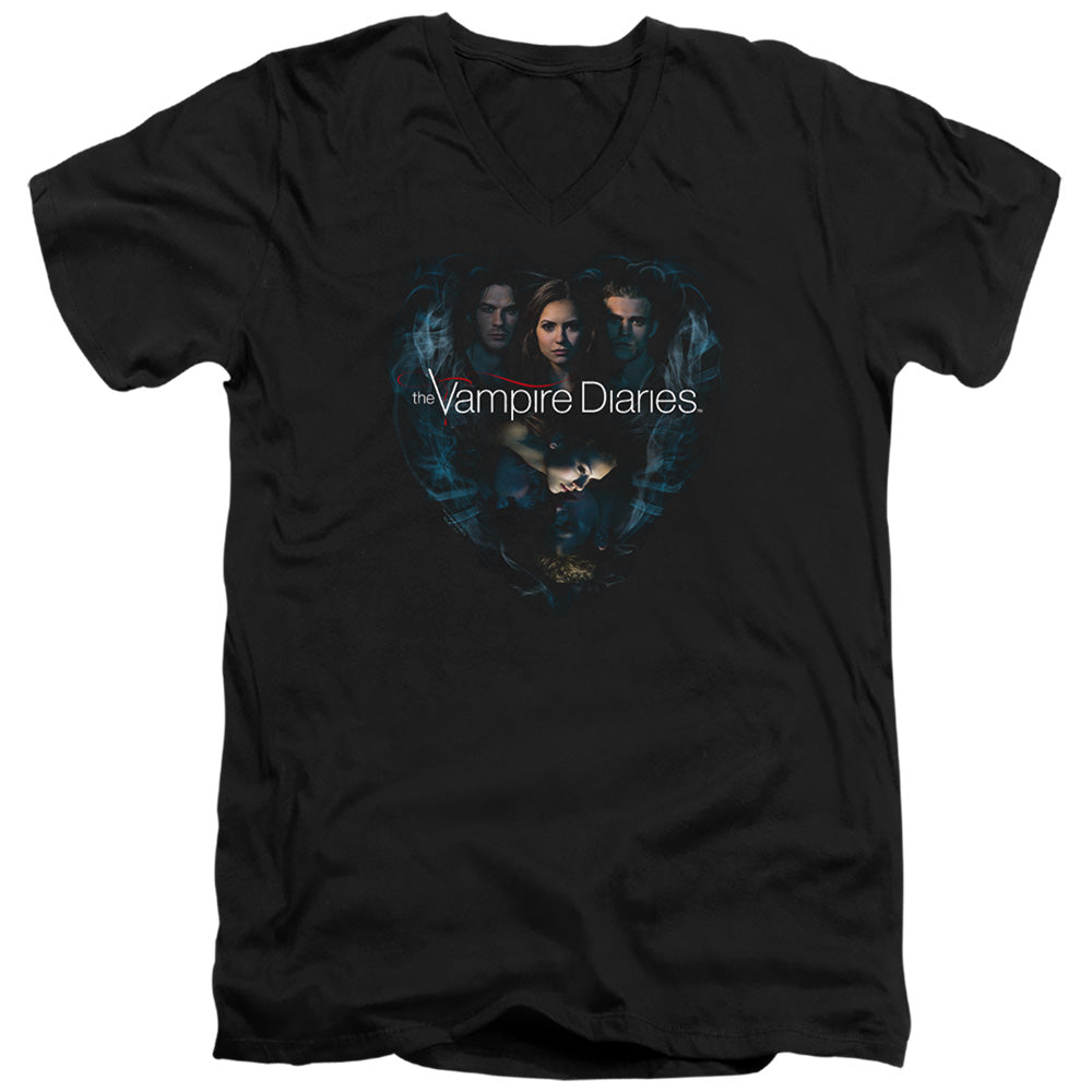 The Vampire Diaries Heart's Desire V-Neck T-Shirt
