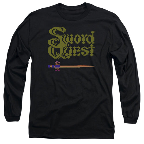 Atari Swordquest 8 Bit Sword Long Sleeve T-Shirt
