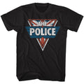 Logo The Police t-shirt in black