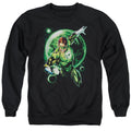 Green Lantern Galaxy Glow Crewneck Sweatshirt