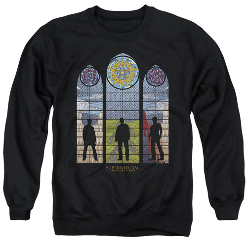 Supernatural Stained Glass Crewneck Sweatshirt