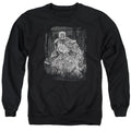 Batman Pencilled Rain Crewneck Sweatshirt
