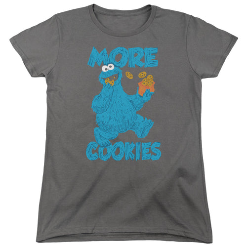 Sesame Street More Cookies Womens T-Shirt
