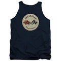 Chevy Old Vette Navy Tank Top