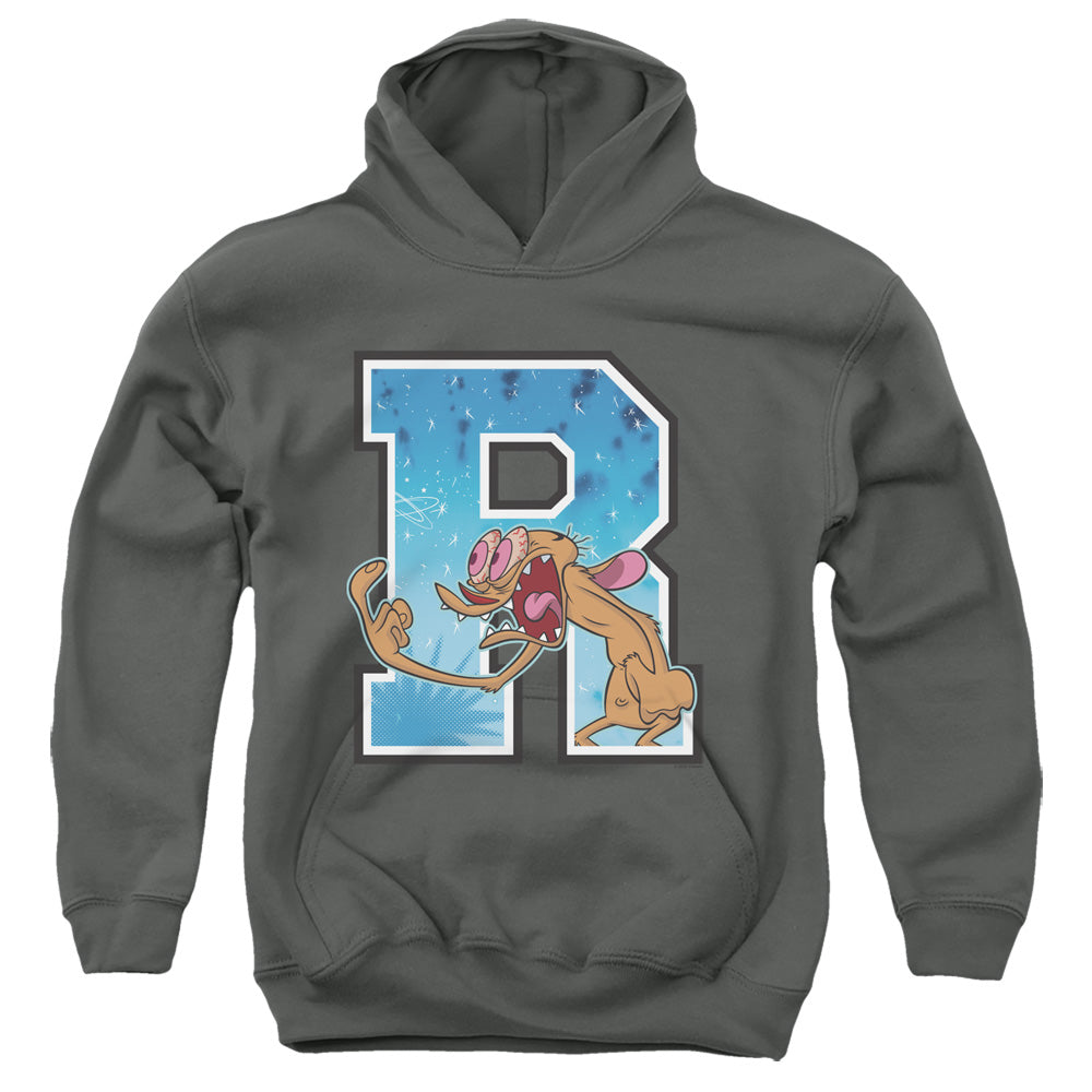 Ren and Stimpy R Is for Ren Youth Hoodie