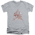 Superman Super Bad V-Neck T-Shirt