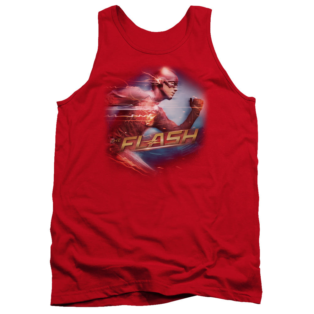 The Flash Fastest Man Red Tank Top