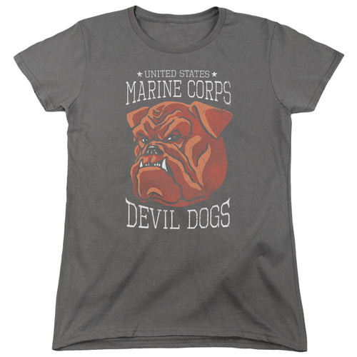 U.S. Marine Corps Devil Dogs Womens T-Shirt