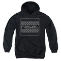 Honda Rebel Checkers Grey Youth Hoodie