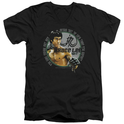 Bruce Lee Expectations V-Neck T-Shirt