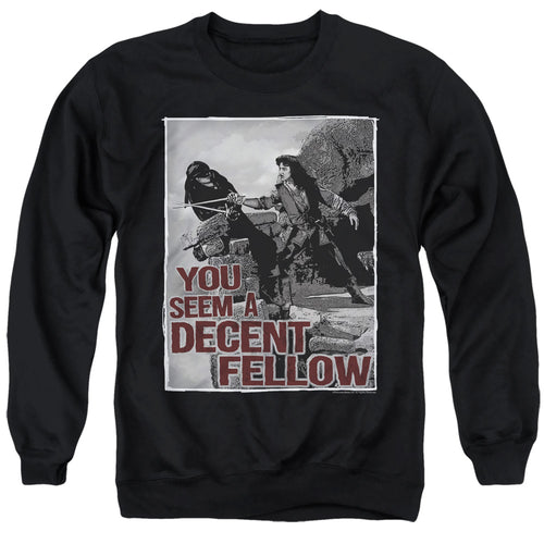 The Princess Bride Fellow Black Crewneck Sweatshirt