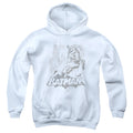 Batman Bat Sketch Youth Hoodie