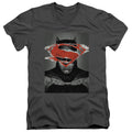 Batman v Superman Batman Poster V-Neck T-Shirt