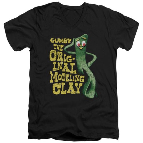 Gumby So Punny V-Neck T-Shirt