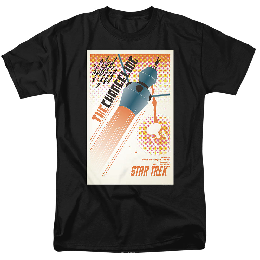 Star Trek Juan Ortiz The Changeling Black T-Shirt