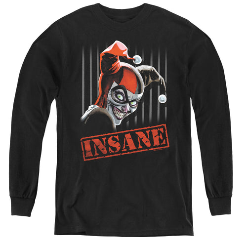 Batman Insane Youth Long Sleeve T-Shirt