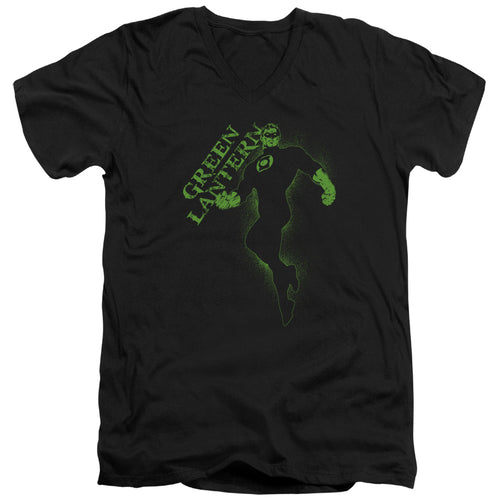 Green Lantern Lantern Darkness V-Neck T-Shirt