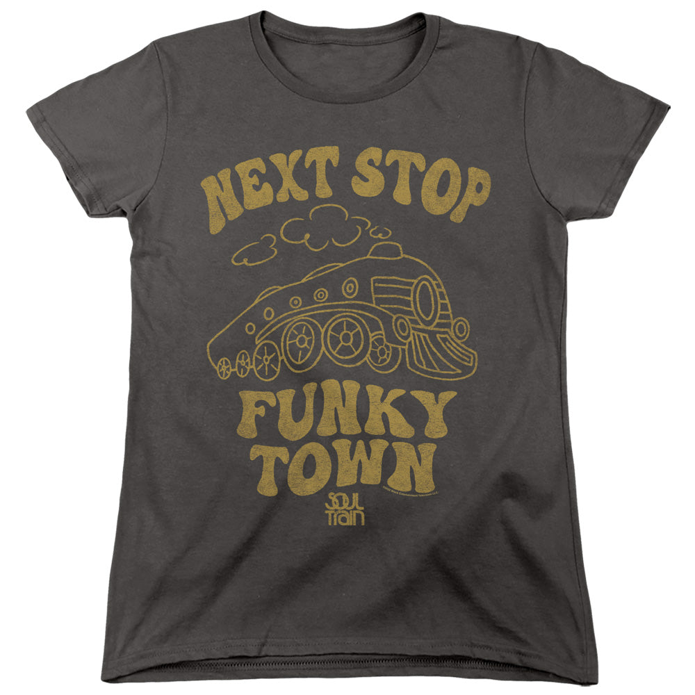 Soul Train Soul Train Next Stop Womens T-Shirt