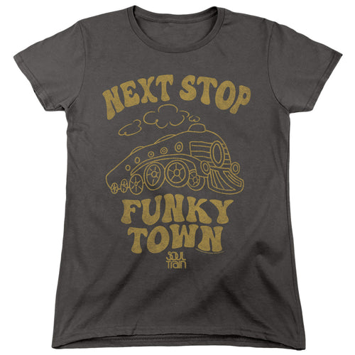Soul Train Soul Train Next Stop Womens T-Shirt