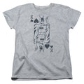 DC Comics Bat Card Womens T-Shirt