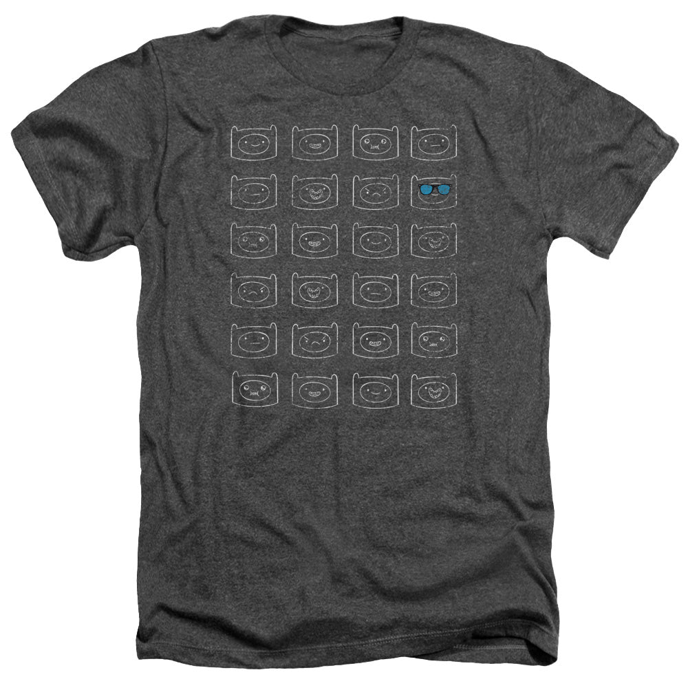 Adventure Time Finn Faces T-Shirt