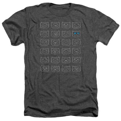 Adventure Time Finn Faces T-Shirt