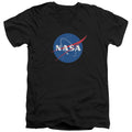 NASA Meatball Logo V-Neck T-Shirt