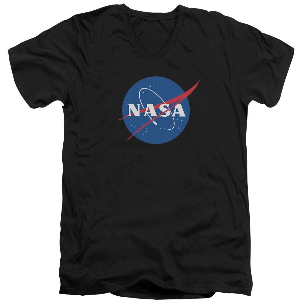 NASA Meatball Logo V-Neck T-Shirt
